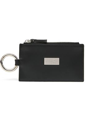 Astuccio portachiavi numeric in pelle nera MM6 MAISON MARGIELA | SA6UI0031P8873T8013